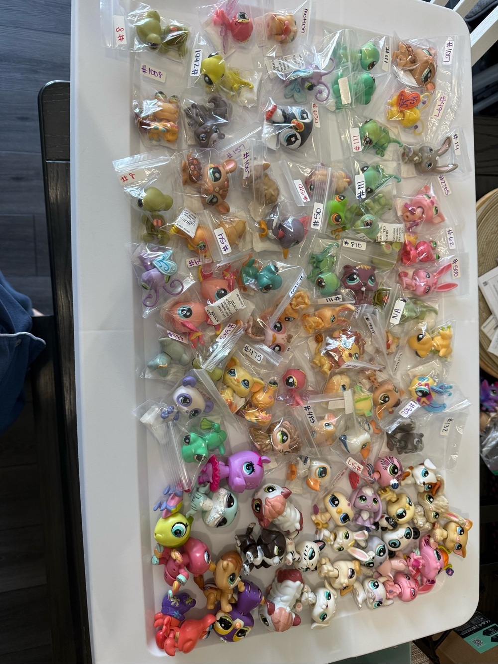 Lot of littlest pet shops
